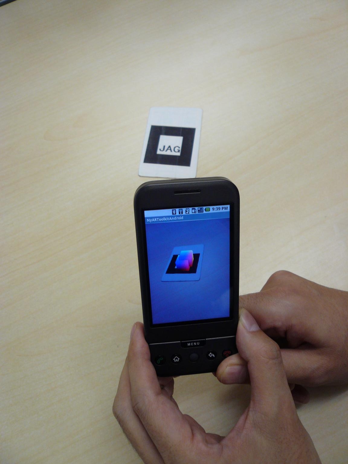 Augmented Reality:拡張現実感(以下、AR)
